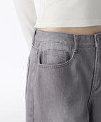 MUSINSA STANDARD WOMAN MUSINSA STANDARD WOMAN Women's Denim Pants Purple Gray