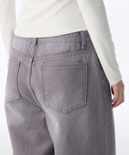 MUSINSA STANDARD WOMAN MUSINSA STANDARD WOMAN Women's Denim Pants Purple Gray
