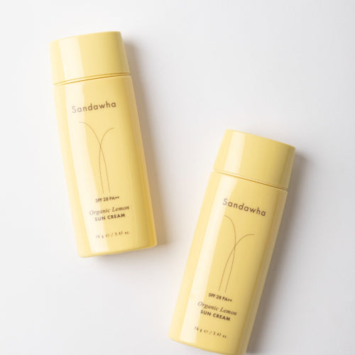 SANDAWHA SANDWHA Organic Lemon Sun Cream SPF 50 70g