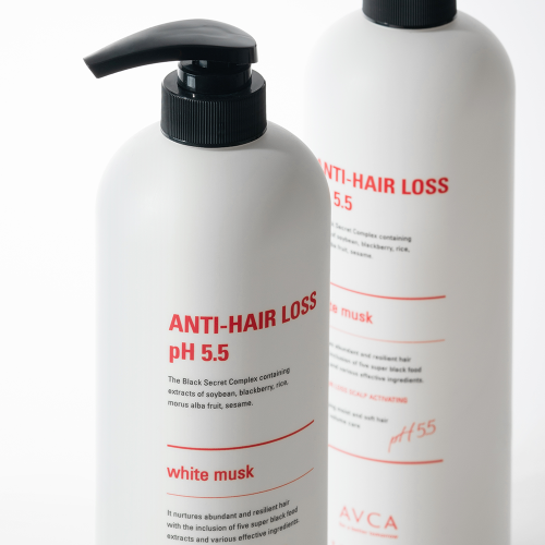 AVCA Mildly acidic scalp care hair loss functional shampoo white musk scent 1000ml