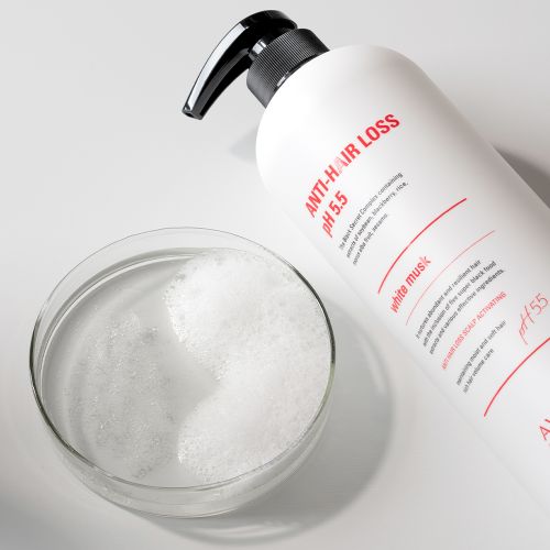 AVCA Mildly acidic scalp care hair loss functional shampoo white musk scent 1000ml