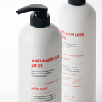 AVCA Mildly acidic scalp care hair loss functional shampoo white musk scent 1000ml x 2