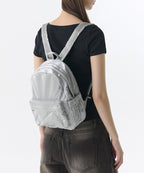 MUSINSA STANDARD WOMAN MUSINSA STANDARD WOMAN Shiny Mini Backpack Silver