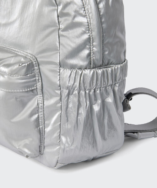 MUSINSA STANDARD WOMAN MUSINSA STANDARD WOMAN Shiny Mini Backpack Silver