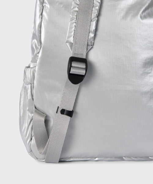 MUSINSA STANDARD WOMAN MUSINSA STANDARD WOMAN Shiny Mini Backpack Silver