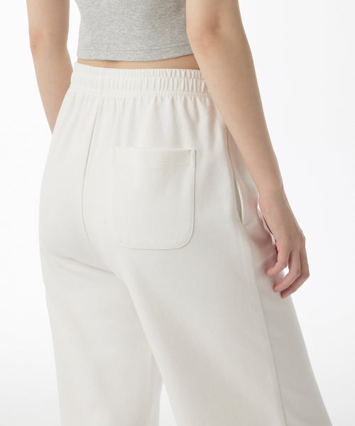 MUSINSA STANDARD WOMAN Lounge Sweat Pants for Women - White