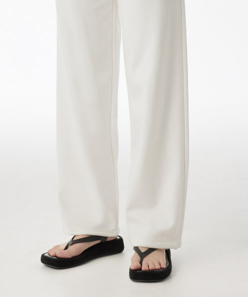 MUSINSA STANDARD WOMAN Lounge Sweat Pants for Women - White