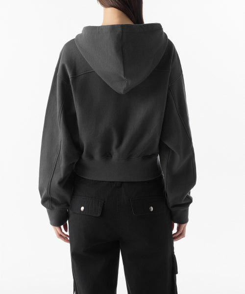 MUSINSA STANDARD WOMAN MUSINSA STANDARD WOMAN Women's Hoodie Dark Gray