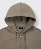 MUSINSA STANDARD WOMAN MUSINSA STANDARD WOMAN Women's Hoodie Crop Zip-up [Taupe]