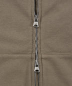 MUSINSA STANDARD WOMAN MUSINSA STANDARD WOMAN Women's Hoodie Crop Zip-up [Taupe]