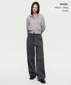 MUSINSA STANDARD WOMAN MUSINSA STANDARD WOMAN Hoodie Women's Volume Crop Zip-up