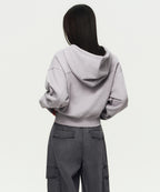 MUSINSA STANDARD WOMAN MUSINSA STANDARD WOMAN Hoodie Women's Volume Crop Zip-up