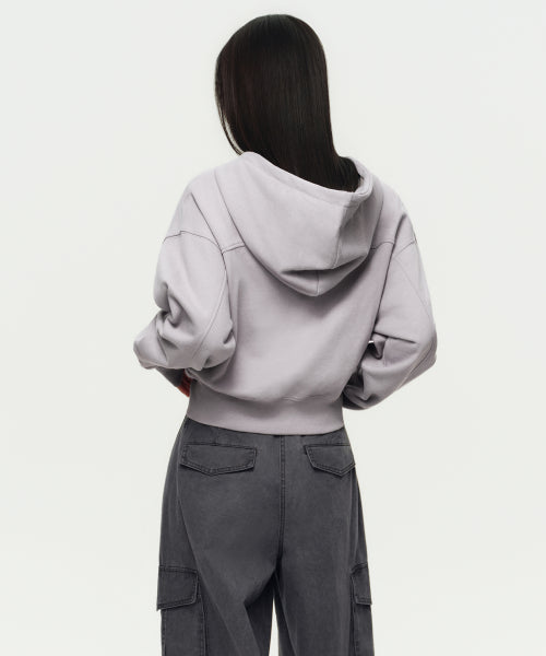 MUSINSA STANDARD WOMAN MUSINSA STANDARD WOMAN Hoodie Women's Volume Crop Zip-up