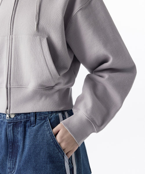 MUSINSA STANDARD WOMAN MUSINSA STANDARD WOMAN Hoodie Women's Volume Crop Zip-up