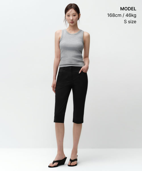 MUSINSA STANDARD WOMAN MUSINSA STANDARD WOMAN Essential Tank Top Medium Gray