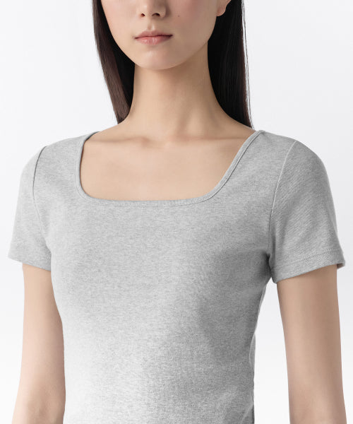 MUSINSA STANDARD WOMAN MUSINSA STANDARD WOMAN T-Shirt Medium Gray