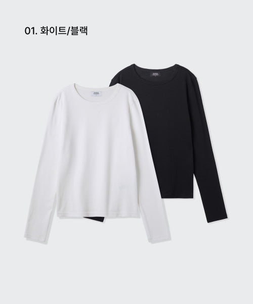 MUSINSA STANDARD WOMAN MUSINSA STANDARD WOMAN T-Shirt Slim Fit