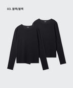 MUSINSA STANDARD WOMAN MUSINSA STANDARD WOMAN T-Shirt Slim Fit