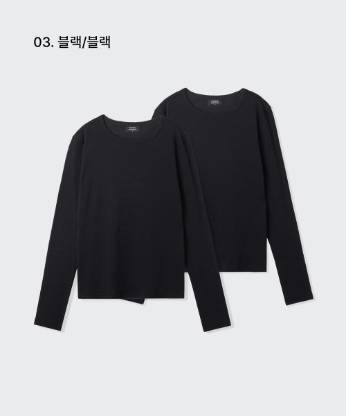 MUSINSA STANDARD WOMAN MUSINSA STANDARD WOMAN T-Shirt Slim Fit