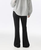 MUSINSA STANDARD WOMAN Flare Sweatpants for Women - Black