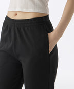 MUSINSA STANDARD WOMAN Flare Sweatpants for Women - Black