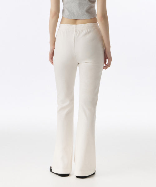 MUSINSA STANDARD WOMAN Flare Sweatpants for Women - Cream