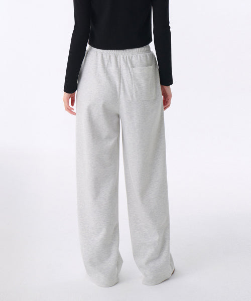 MUSINSA STANDARD WOMAN MUSINSA STANDARD WOMAN Women's Lounge Sweatpants (Melange Light Gray)