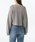 MUSINSA STANDARD WOMAN MUSINSA STANDARD WOMAN Crochet Tie Up Crop Cardigan