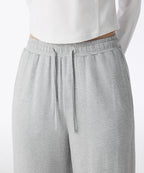 MUSINSA STANDARD WOMAN MUSINSA STANDARD WOMAN Women's Jersey Wide Lounge Pants [Medium Gray]