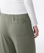 MUSINSA STANDARD WOMAN MUSINSA STANDARD WOMAN Women's Jersey Wide Lounge Pants Khaki Gray