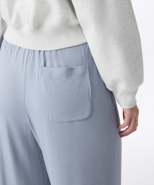 MUSINSA STANDARD WOMAN MUSINSA STANDARD WOMAN Women's Jersey Wide Lounge Pants [Blue Gray]