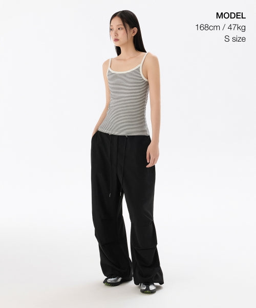 MUSINSA STANDARD WOMAN MUSINSA STANDARD WOMAN T-Shirt Women's Narrow Stripe String Sleeveless Top (Size M)