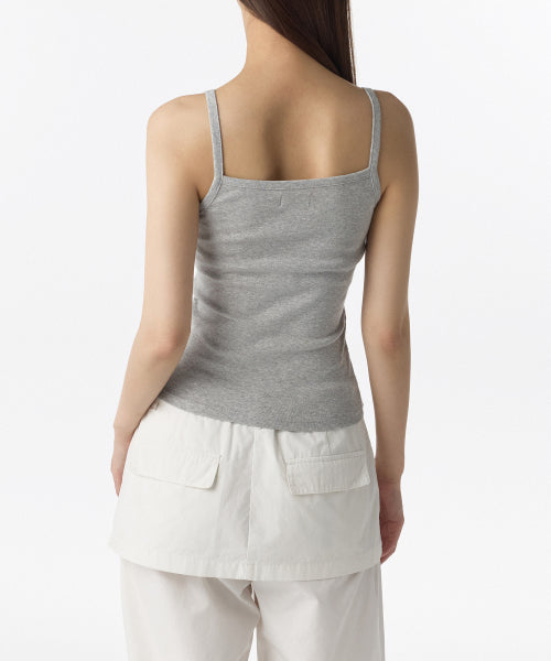 MUSINSA STANDARD WOMAN MUSINSA STANDARD WOMAN V-neck Sleeveless Top Medium Gray