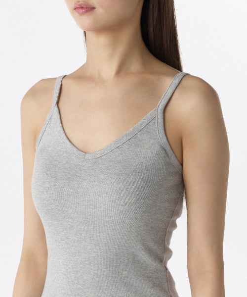 MUSINSA STANDARD WOMAN MUSINSA STANDARD WOMAN V-neck Sleeveless Top Medium Gray