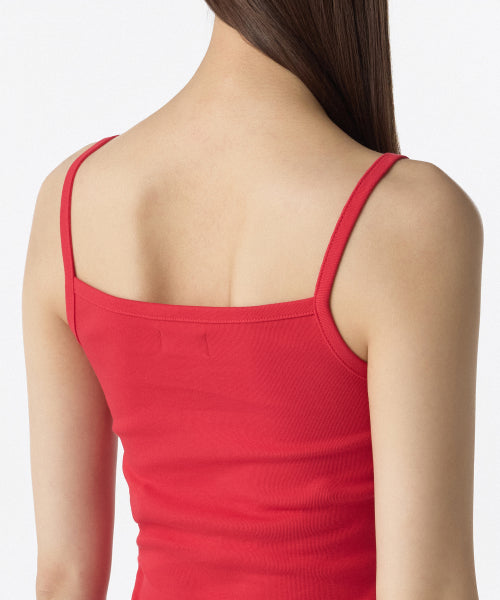 MUSINSA STANDARD WOMAN MUSINSA STANDARD WOMAN V-neck Sleeveless Top Red
