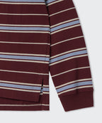 MUSINSA STANDARD WOMAN MUSINSA STANDARD WOMAN Women's Relaxed Multi-Stripe Rugby Shirt (Size M)