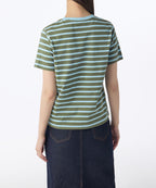 MUSINSA STANDARD WOMAN MUSINSA STANDARD WOMAN T-Shirt Khaki/Sky Blue