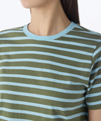 MUSINSA STANDARD WOMAN MUSINSA STANDARD WOMAN T-Shirt Khaki/Sky Blue