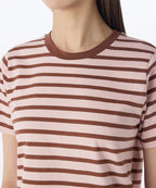 MUSINSA STANDARD WOMAN MUSINSA STANDARD WOMAN T-Shirt Pink/Brown