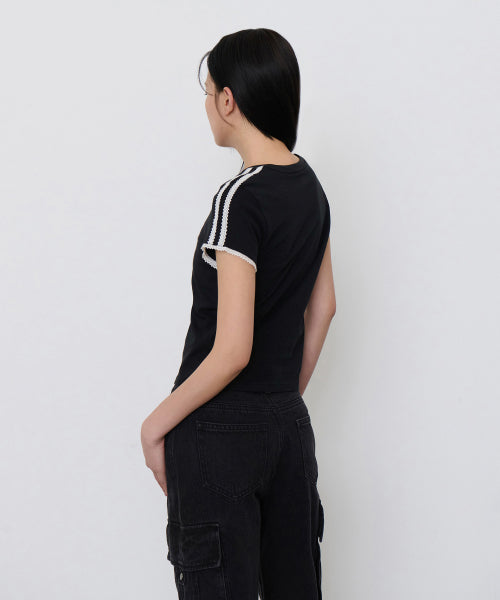 MUSINSA STANDARD WOMAN MUSINSA STANDARD WOMAN T-Shirt Slim Fit