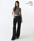 MUSINSA STANDARD WOMAN MUSINSA STANDARD WOMAN T-Shirt Side Ruched