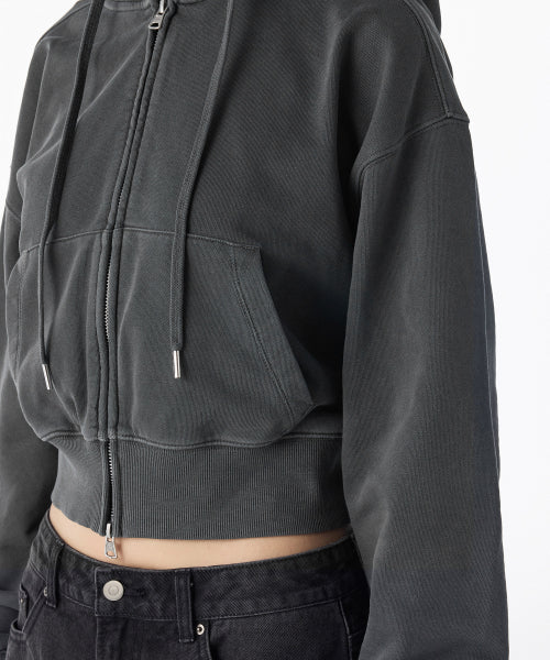 MUSINSA STANDARD WOMAN MUSINSA STANDARD WOMAN Women's Hoodie Charcoal Gray