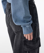 MUSINSA STANDARD WOMAN MUSINSA STANDARD WOMAN Hoodie Blue Gray