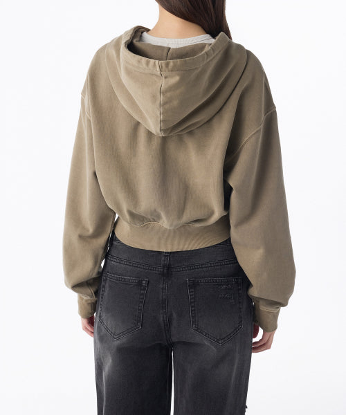 MUSINSA STANDARD WOMAN MUSINSA STANDARD WOMAN Women's Hoodie Zip-up [Beige]