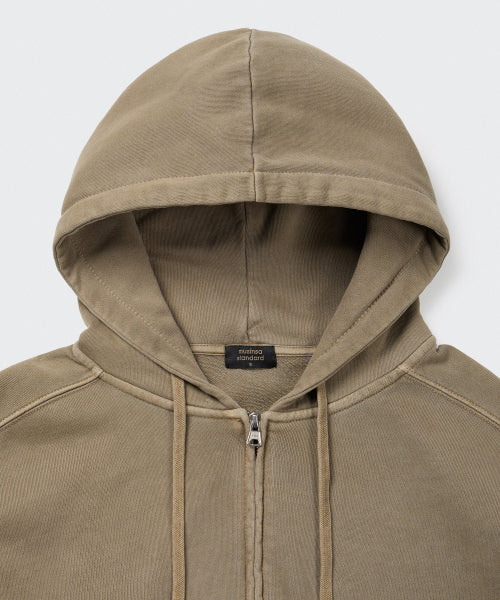 MUSINSA STANDARD WOMAN MUSINSA STANDARD WOMAN Women's Hoodie Zip-up [Beige]