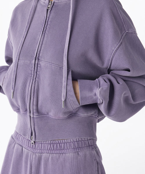 MUSINSA STANDARD WOMAN MUSINSA STANDARD WOMAN Women's Hoodie Purple Gray