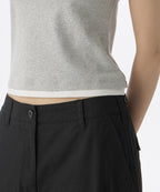 MUSINSA STANDARD WOMAN MUSINSA STANDARD WOMAN Women's Layered Hem Slim T-Shirt Medium