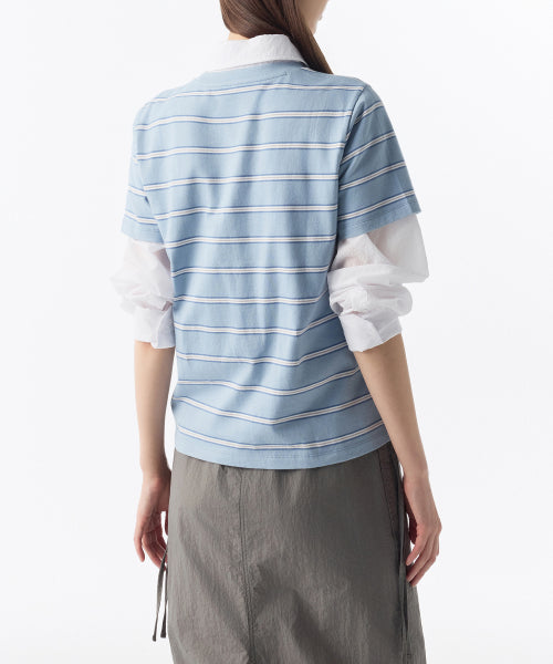 MUSINSA STANDARD WOMAN MUSINSA STANDARD WOMAN T-Shirt Cloudy Blue