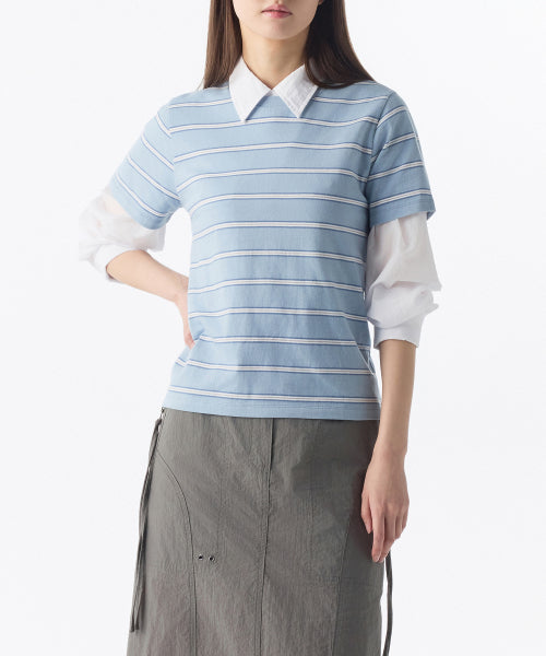 MUSINSA STANDARD WOMAN MUSINSA STANDARD WOMAN T-Shirt Cloudy Blue