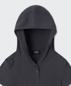 MUSINSA STANDARD WOMAN MUSINSA STANDARD WOMAN Women's Ribbed Slim Hoodie T-Shirt (Size M)